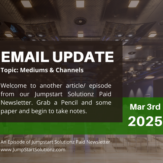 Mar 2025 Email Update